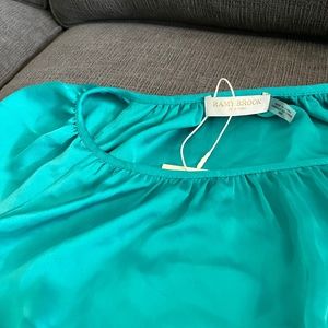 RAMY BROOK  BLOUSE (Green )BRAND NEW NEVER WORN TAGS ON